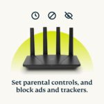 Aircove | Wi-Fi 6 Home VPN Router | Unlimited Protection | Free 30-Day ExpressVPN Trial | International Version (UK, EU, Australia, New Zealand) - Image 4