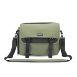 CarryPro Shockproof Camera Bag for DSLR/SLR - Water-Resistant Camera Sling Bag with Padded Compartment for Drone & Tripod, Multiple Pockets & Quick Release Buckles, 10L fits 14inch Laptop, Green - Image 3