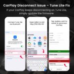 Portronics Tune Lite, Mini 2-in-1 Wireless CarPlay/Android Auto Receiver, Converts Wired to Wireless, Plug & Play, Only for Cars with OEM Installed Wired Android Auto/CarPlay, Android 12+ & iOS 15+ - Image 6