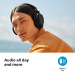 Sennheiser ACCENTUM Wireless Over Ear Headphones, German Design, Hybrid ANC, 50H Battery, Multipoint Connectivity, Crystal Clear Calls, 10 Min Quick Charge = 5Hr Playback, 2Y Warranty, White - Image 4