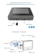 Wireless WiFi Smart Video Doorbell with Display Screen| Mobile App Control | Intruder Motion Alarm System | 1080P FHD Camera | 2-Way Talk - Image 3