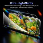 Military-Grade Tempered Glass Screen Protector Compatible for Samsung Galaxy M06 5G, Samsung Galaxy A06 5G, Samsung Galaxy F06 5G with Edge to Edge Coverage and Easy Self Installation kit - Image 3