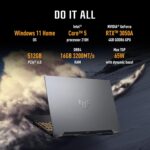 ASUS TUF Gaming F16, 14th Gen, Intel Core 5 Processor 210H Gaming Laptop(RTX 3050A-4GB/65W TGP/16/512/FHD+/16"/144Hz/Windows 11/M365 Basic (1Year)*/Office Home 2024/Mecha Gray/2.20 Kg)FX607VB-RL076WS - Image 3