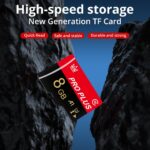 2 Pack Memory Card 8GB with Adapter, High Speed Memory Card, UHS-I C10 A1 U3 Memory TF Card for Tablet/Mobile Phone/Camera/Car Audio/Game Console (TF171 8GB) - Image 4