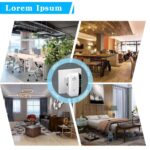 2025 WiFi Extender WiFi Range Extender, Wireless Internet Repeater, WiFi Extenders Signal Booster for Home Up to 5000 sq.ft and 45 Devices,1-Key Setup, Access Point, Alexa Compatible - Image 5