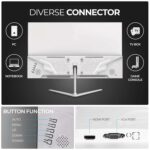 Desktop Computer Set with i7-3770 3.40GHz, 21.5-inch FHD 100Hz Monitor, 16GB RAM, 256GB SSD, Windows 10, Keyboard, Mouse, Wi-Fi Dongle, Speakers - Image 4