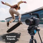 PULUZ U-Grip Camera Handle Stabilizer Video Rig Stabilizing Handleld Grip Compatible for Canon Nikon Sony DSLR Cameras Camcorder& Home DV Camera Recording Filming Equipment - Image 5