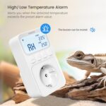 INKBIRD Plug-in Timer Thermostat C216T Temperature Controller Heating and Cooling Programmable with Timing Control High/Low-Temperature Alarm Refrigeration Delay Memory Function (EU-Plug) - Image 5