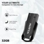 Welborn Plastic Pen Drive 2.0 – Portable Flash Drive for Laptop & Smart TV (32, GB) - Image 4