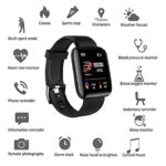 ZEXGA D20 Fitness Band Smart Watch for Men, Women, Boys, Girls, Kids – Single Touch Interface, Water Resistant, Workout Modes, Quick Charge Sports Smartwatch – Black - Image 3