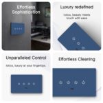 IOTICS Smart Wifi Switch Board: 4 Switch with 1 x High Load (AC/Geyser) switch. Touch, Remote, App Control. Voice Compatible with Alexa & Assistant. Smart Touch Switch For Home Automation (Blue) - Image 6