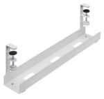 ErgoYou - Clamp-on Under Desk Cable Tray for Wire Management - Power Strip Tray and Charging Wires Organisor - Easy and Quick DIY Installation - 207 mm x 100 mm x 600 mm - Image 3