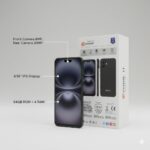 PEACE NOVA 11 4G Smartphone with 6.56-inch Display, Android 14, 4GB RAM, 64GB Storage, 20MP Camera, 5000mAh Battery, MTK6739 Quad-Core Processor (Silver) - Image 4