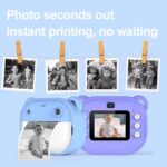 Instant Print Camera for Kids, Christmas Birthday Gifts for Girls Boys, Digital Camera with 1080P Videos, Portable Instant Camera Printer Toy for 6+ Years Old Kids (Blue) - Image 3