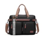 36L | 17.3" Laptop | 3-in-1 Smart Convertible Multi Use College bags laptop office bag Tech gadgets backpack for travelling | Expandable, 3 Front, Pen & Tablet Pocket Waterproof Nylon - Image 3