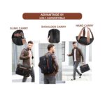 36L | 17.3" Laptop | 3-in-1 Smart Convertible Multi Use College bags laptop office bag Tech gadgets backpack for travelling | Expandable, 3 Front, Pen & Tablet Pocket Waterproof Nylon - Image 5