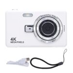 50MP 4K High Definition Compact DSLR Camera 16X Digital Zoom 2.4 Inch Screen Anti Shake Selfie Camera for Photography Enthusiasts (No Memory Card) - Image 6