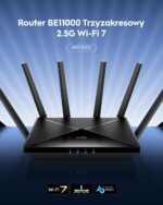 Cudy Tri-Band WiFi 7 BE11000 Router, 6-Stream 10 Gbps, 4 × 2.5G Ports, Up to 11000Mbps, VPN Server and Client, Cudy APP and Mesh, 6 × High-gain Antennas, WR11000 - Image 3