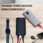 Zango 20000mAh Power Bank | 22.5W Super Fast Charging | Triple Output with USB Type-C Input & Output | Compatible with Laptops, Tablets & Smartphones | BIS Certified | Made in India – Black - Image 3