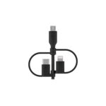 Belkin Universal Cable (3-in-1 USB-C, Lightning, Micro-USB Charging Cable) Charge Smartphones, Tablets, Power Banks and More 3.3ft/1m, Black - Image 3
