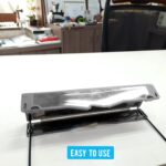 Infomate Black Laptop Stand for Table/Desk, Laptop Riser, Laptop Lifter, Notebook Lift with Metal rods - Grey - Image 3