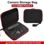 Verilux Black Carrying Case For Dji Osmo Pocket 3 Camera,Dji Camera Storage Bag With Hand Strap,Travel Accessories Case,No Camera-Polyurethane - Image 3