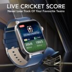 Cultsport Ace X 1.96" AMOLED Smartwatch, Premium Metallic Build Smartwatch for Men, Always On Display, Bluetooth Calling, Live Cricket Score, Health Tracking, Functional Crown - Image 5