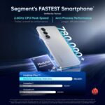 realme P4X Smartphone 6.72 inch 144Hz Display 7000mAh Titan Bettery 45W Fast Charge 6GB RAM 128GB ROM Dimensity 7400 Ultra 5G Chipset IP64 Waterproof Dual SIM (Matte Sliver) - Image 5