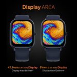 Fire-Boltt Ninja Call Pro Max Bluetooth Calling Smart Watch, 2.01" HD Display, 120+ Sports Modes, Health Suite, AI Voice Assistance, SpO2 & Heart Rate Monitor Smartwatch for Men & Women - Blue - Image 4