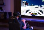 TRONE RS1 Aero Black Racing Simulator Gaming Chair with Seat & Cockpit | Compatible with Logitech G923, G29, G920 | Xbox One, PS4, PS5, PC | Foldable & Adjustable Frame (RS1-Aero-Black) - Image 3