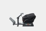 TRONE RS1 Aero Black Racing Simulator Gaming Chair with Seat & Cockpit | Compatible with Logitech G923, G29, G920 | Xbox One, PS4, PS5, PC | Foldable & Adjustable Frame (RS1-Aero-Black) - Image 4