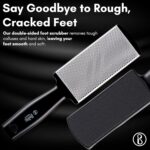 Beauté Secrets, Foot Scrubber, Callus Remover, Effective for Thick Callus and Cracked Feet Pedicure Rasp, Remove Hard Skin, Grater Foot Filer - Image 3