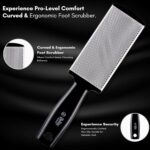Beauté Secrets, Foot Scrubber, Callus Remover, Effective for Thick Callus and Cracked Feet Pedicure Rasp, Remove Hard Skin, Grater Foot Filer - Image 4