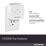 NETGEAR WiFi Range Extender EX5000 - Coverage up to 1500 Sq.Ft. and 25 Devices, WiFi Extender AC1200 - Image 5
