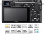 Sony New Alpha ILCE-6100K (Previously ILCE-6100L) with Upgraded SELP1650 (Ver 2) Power Zoom Lens | 24.2 MP | APS-C Sensor | Fast Auto Focus | 4K Vlogging Camera | Tiltable LCD – Black - Image 3