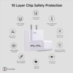 Original 33w Fast Sonic Charger with USB to Type C Cable Compatible for Mi,Xiaomi,Redmi, 10T/11X/11X Pro/10 Pro/11T 5G/11X 5G/10S/10T Pro/Note 9/9 Prime/Note10/Poco M2 Pro/Note-7,A1,A2,A3 Phones - Image 4