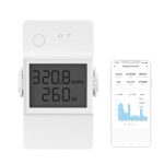 amiciSmart Wi-Fi Smart Switch, 20A Remote Control for Home Appliance, LCD Display for Real-Time Power Monitoring Compatible with Alexa, Google Home, etc. - Image 3