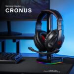 Redragon H211 Cronus Black Wired Gaming Headset, Stereo Surround Sound, Noise-Canceling Microphone, Dynamic RGB Backlight, 40 mm Drivers, Over-Ear Headphones Works for PC/PS5/XBOX/NS - Image 3
