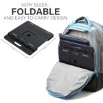 ELV Direct Adjustable Foldable Laptop Stand, Portable Laptop Riser, Laptop Tabletop Stand for Desk Foldable, Ergonomic Computer Notebook Stand Holder for Laptops up to 15.6 Inches - Image 7