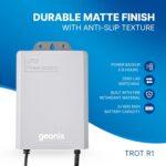 Geonix Trot R1 Mini UPS |Backup Upto 4 Hours |3x1800 mAh Battery |Supports 12V/2A Output |Power Backup for Wi-Fi Routers, CCTV Camera, Set-Top Box, Cordless Phone, Modem (Gray) - Image 3