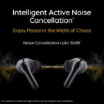 iQOO TWS 1e in-Ear Earbuds with Mic, Upto 30dB Active Noise Cancellation, Fast Charging which Takes 10 mins for 3 Hours Playtime, with Upto 42 hrs Playback time (Flame Yellow) - Image 3