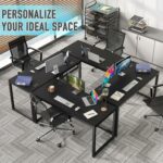TEKAVO Radix Desk Home Office Computer Table | Workstation,Desktop Pc Desk,Gaming Computer Table for Home | Black (120X60X75 Cm) - DIY - Image 4