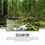 SupCares Tempered Glass for Samsung Galaxy S24 Ultra (6.8 Inch) With Installation Kit | Military-Grade Gorilla Screen Protector | Edge to Edge Coverage | Black - Image 3