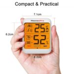 ThermoPro TP53 Digital Thermohygrometer, Monitoring Room Temperature and Humidity with Backlight - Image 5