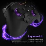 Kreo Surge Wireless Gaming Controller with Hall Effect Joysticks & Triggers, Tri-Mode, Turbo Mode, Macro Buttons, RGB, 1000Hz Polling, Gaming controller for PC Wireless, Android. (Surge XB) - Image 4
