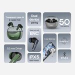 Noise Newly Launched Buds VS601 in Ear Truly Wireless Earbuds with 50H of Playtime, Transparent Case Lid, Quad Mic ENC, Dual Device Pairing, 10Mm Driver, BT V5.3 (Copper Brown) - Image 3