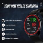 PunnkFunnk EVO Vista Smartwatch, 1.3” HD Display Bluetooth Calling, Fitness & Sleep Tracker, 100+ Sports Modes, IP67 Waterproof Compatible with Android & iOS(Black) - Image 4