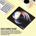 Lapster Speedo Design Gaming Mouse pad, Non-Slip Rubber Base Mouse Pad, with Antifray Stitched Embroidery Edges (220X190X3MM) - Image 3