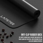 Lapster Speedo Design Gaming Mouse pad, Non-Slip Rubber Base Mouse Pad, with Antifray Stitched Embroidery Edges (220X190X3MM) - Image 4
