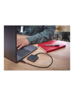 Western Digital WD WD 1Tb Elements Portable SSD, 400Mb/S R, Upto 2 Meter Drop Protection, PC & Mac Compatible, 3 Y Warranty (BAYN0010BBK-WESN) - Image 3